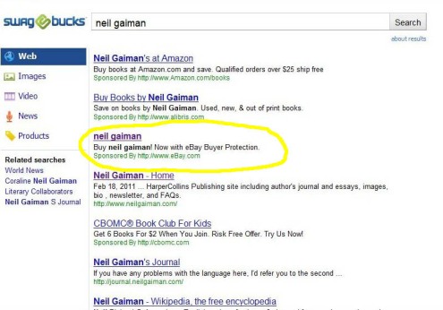 Neil Gaiman for sale!!!
